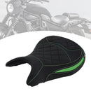 Kawasaki Eliminator 500 (modellår 2024-2025): Nedre førersete foran, stolpesete (svart)