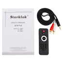 2500W Peak Power Stereo HiFi-forstærker Bluetooth 5.4 Karaoke FM USB EQ Mixer