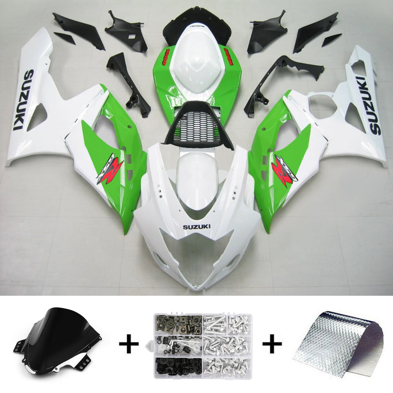 2005-2006 Suzuki GSXR1000 K5 Zestaw wyzwalacza wtrysku Nadwozie Plastik ABS