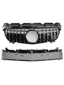 2011-2016 Mercedes-Benz SLK-luokka R172 SLK55 PRE-Facelift Chrom etuosa Oberen Alempi jäähdytys Grille Fit Mercedes SLK-luokka R172 SLK55