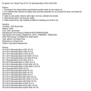 2013-2014 Mercedes-Benz C300 V6 3,5L Tändspole + Tändstift UF741 6st 2769063700