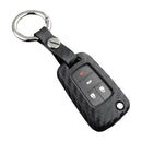 Autoschlüsselhülle aus Leder und Silikon mit Schnalle für Chevrolet