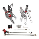 Fotstøttesystem - grå for Honda CBR 600 RR PC37 03-06 CBR 1000 RR SC57 04-07