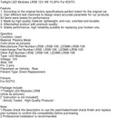 Módulos LED de Billage LR5B 12V 3W 10-2pin para Koito