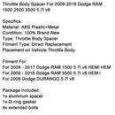 2009 Dodge DURANGO 5.7L V8 Drosselklappen-Abstandshalter