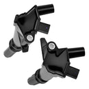 2018–2022 Ford F-250 Super Duty 6.2L V8 8 Zündspulen + 16 Zündkerzen + 8 Zündkabel UF834 UF865 HL3Z-12029-C