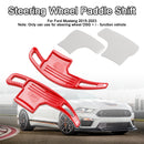 2015-2023 Ford Mustang Red Ratskiftepaddles gearskifter