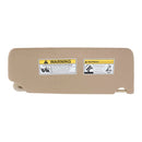 Gray Left Side Sun Visor 83280-TG7-A12ZA For Honda Pilot 2016-2022