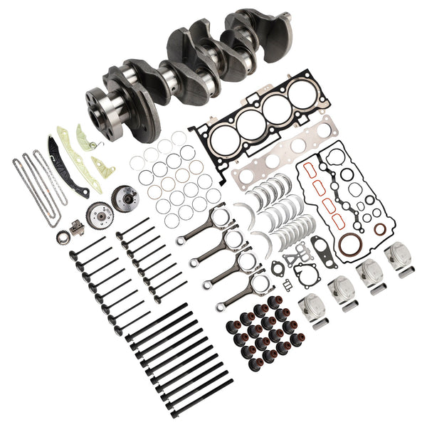 2005–2010 Hyundai Sonata G4KD 2.0L Motorüberholungssatz Kurbelwellenstangen-Steuersatz