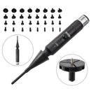 Professionelles Laser-Bore-Sight-Kit, mehrere Kaliber, verbesserter grüner Bore-Sighter