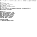 2019 2020 Buick Enclave Rückfahrkamera 84676845 85573256