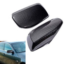 2Pcs Real Carbon Fiber Side Mirror Cover Für BMW E60 2004-2007