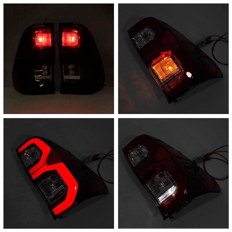 2015-2021 Toyota Hilux Revo Rocco ledde bakljuset på baksidan och vänster, par