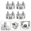 Yamaha Club Car Ezgo 2"" Radabstandshalter-Set mit Kabeln für Golfcarts, Radmuttern, Silber