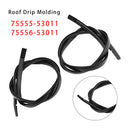 2x takdrypplister venstre + høyre 75555-53011 75556-53011 for Lexus IS300 01-2005