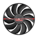 Aspas del ventilador del radiador del motor Kawasaki Ninja ZX-6R ZX-10R 2007-2011