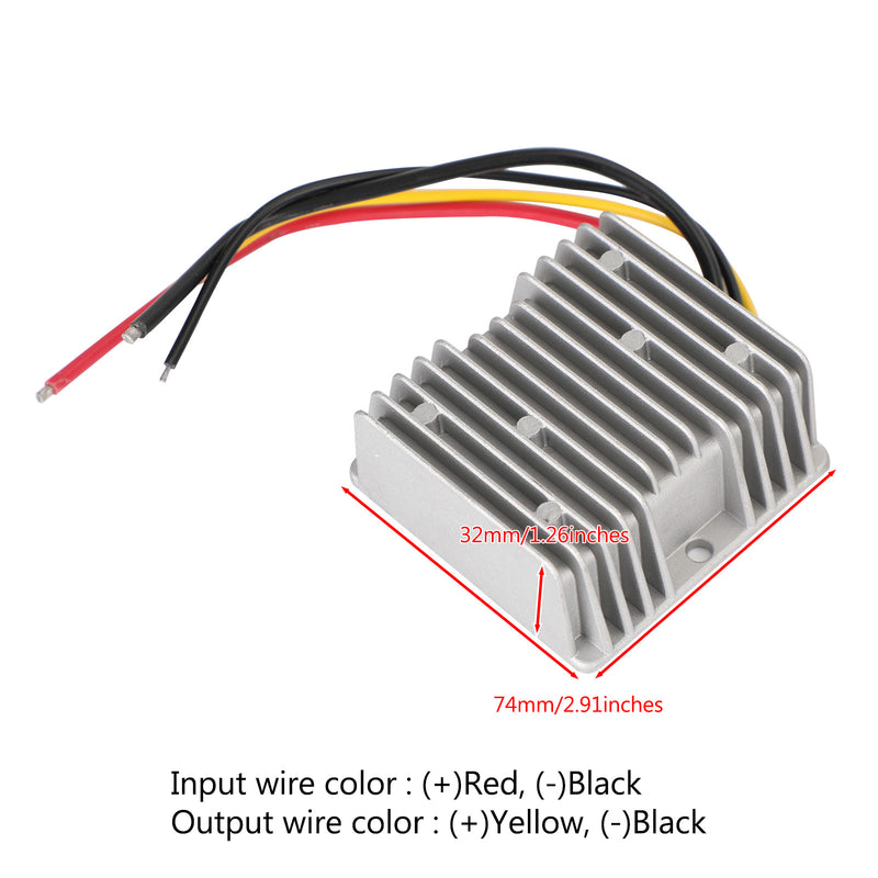 12V - 48V DC-DC Step Up Boost Voltage Converter 3A 144W Teollisuusvirtalähteet