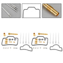 2x sada na opravu karburátoru vhodná pro Yamaha YFZ450 2004-2009 Generic