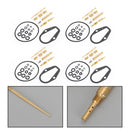 4x Karburátor Carb Rebuild Kit vhodná pro Honda CB500 CB500K Čtyři 1971–1973 Generic