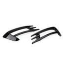 2kpl musta etusumuvalolamppu kulmakarvojen peite VW Golf 7 MK7 2014-2017