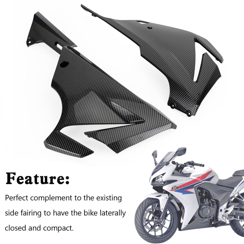 Seitenrahmenabdeckung Verkleidungshaube für Honda CBR500R 2019-2021 Generic Fedex Express