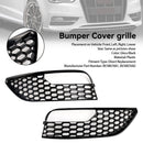 Audi A3 2012-2016 2 Stück Mesh Frontstoßstange Nebelscheinwerfer Abdeckung Grill