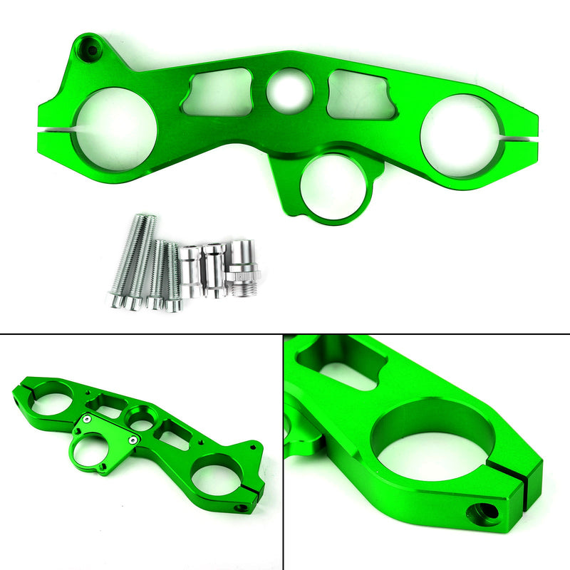 Abaixamento da braçadeira superior frontal da árvore tripla para Kawasaki Ninja ZX6R 09-12 Generic