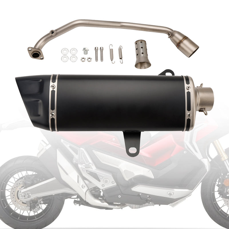 Honda Adv160 Adv 160 2022-2024 Cola de tubo de escape delantero con silenciador deslizante.