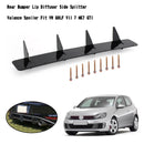 VW GOLF VII 7 MK7 GTI bagskørt læbe diffuser sidedeler valance spoiler