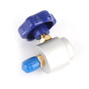 R134A kan tape ventil kølemiddel dispenser til 1/4" og 1/2" AC Freon ladeslange
