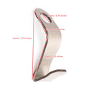 Rustfritt stål hjelmkrok Flaskehenger for scooter Motorsykkel Universal Generisk