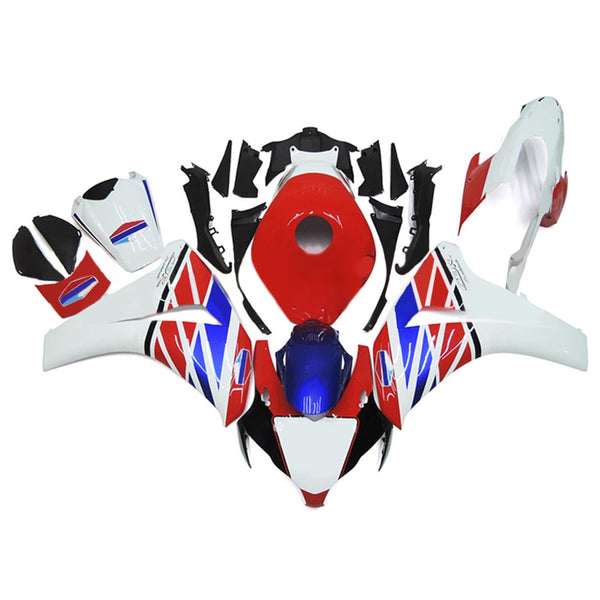 Amotopart Honda CBR1000RR 2008-2011 Juego de carenado Cuerpo Plástico ABS