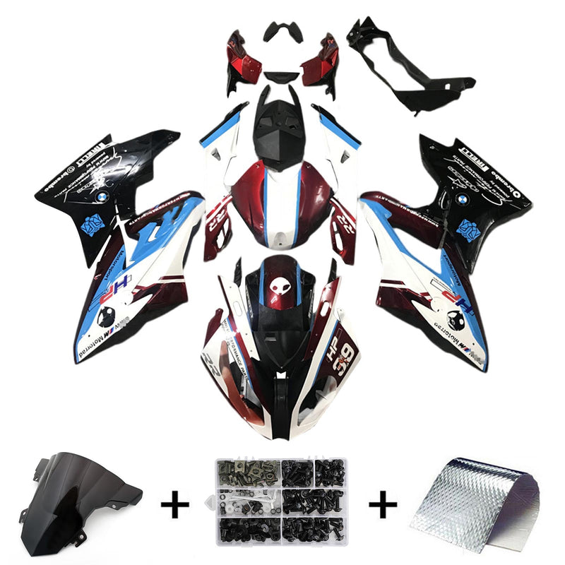 Amotopart BMW S1000RR 2017-2018 Fairing Sett Body Plastic ABS