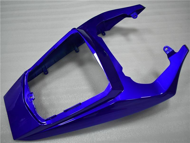 Verkleidungs-Einspritz-Kunststoff-Set, passend für Yamaha 2003 2004 YZF R6, Blau, Weiß, generisch