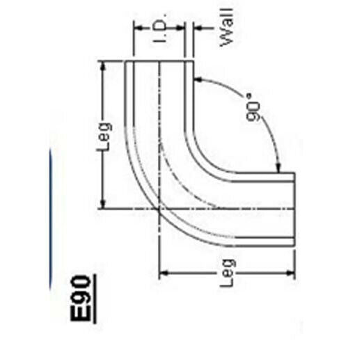 Albue 90 grader 90 mm 60 mm silikon rør slangekobling intercooler turbo innløp generisk