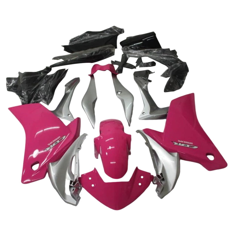 2011-2015 Honda CBR250R Kit de carenagem de injeção ABS plástico