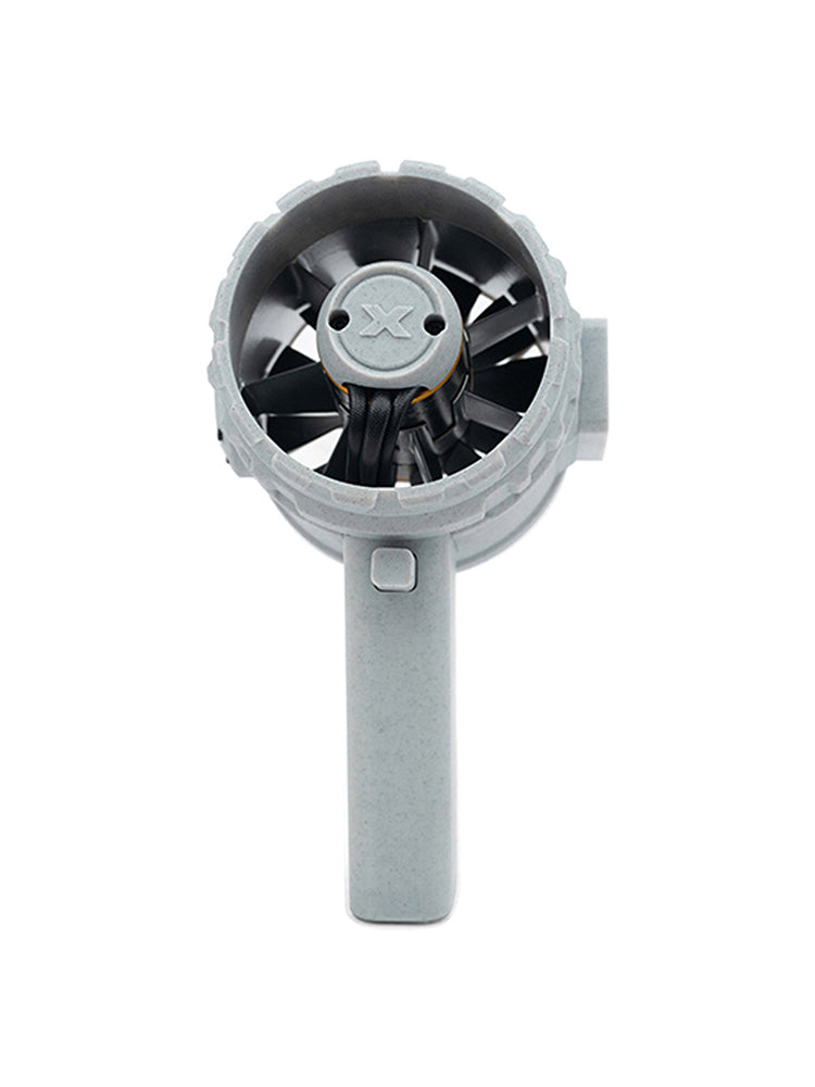 Conjunto de ventilador de 12 lâminas Ventilador de turbina violenta Ventilador de poeira industrial Turbofan Branco