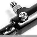 Caballete Lateral de Aluminio CNC Pata de Cabra Ajustable para Kawasaki Z900RS 2018 Negro