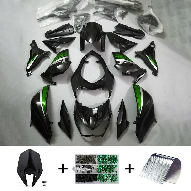 Amotopart Juego de carenado para Kawasaki Z800 2013-2018 Cuerpo Plástico ABS