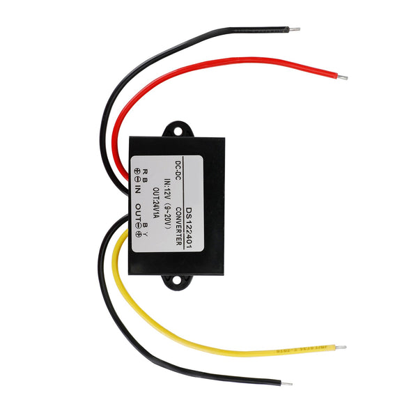 Vedenpitävä DC-DC tehostusmuunnin 12V - 24V autojen virtalähdemoduuli