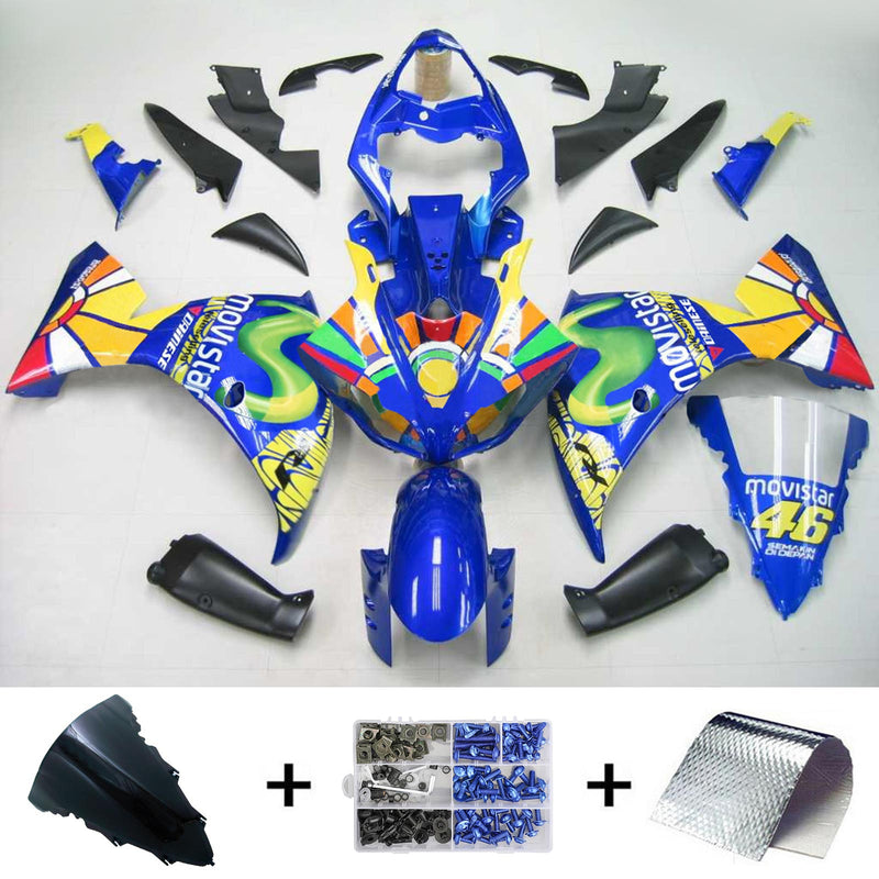 Kit de carenagem para Yamaha YZF 1000 R1 2009-2011 Genérico