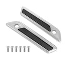 Seitengepäck-Satteltaschen-Verriegelungsdeckel für Touring Road Glide King 14–23, Carbon_Grau