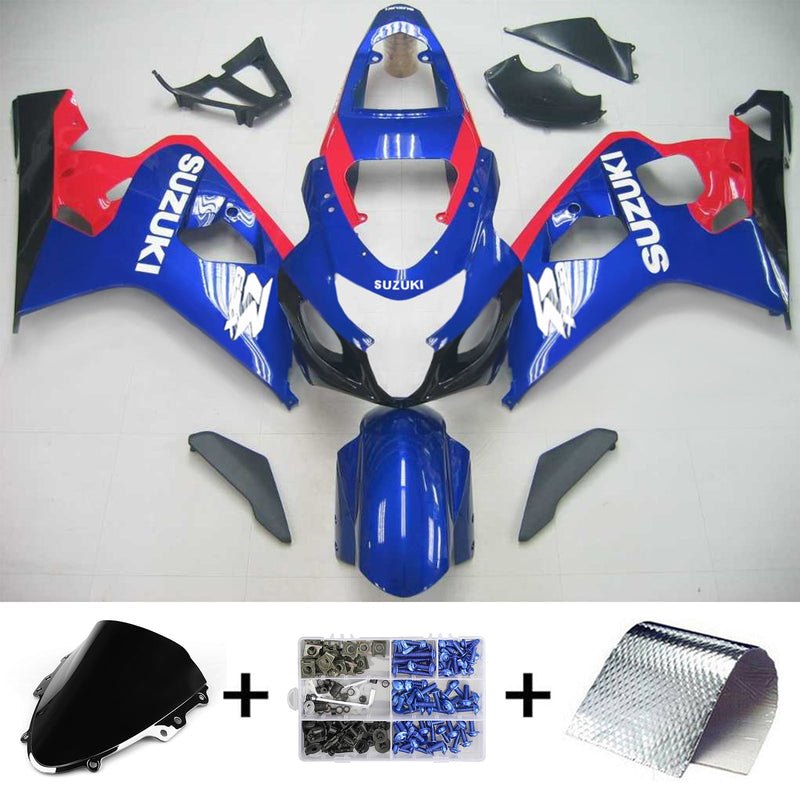 Suzuki GSXR 600/750 2004-2005 Verkleidungsset Karosserie Kunststoff ABS