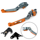 Justerbar kopplingsbromshandtag för Yamaha MT-09 Tracer 900/GT 21-22 YZF R6 17-20 Generic
