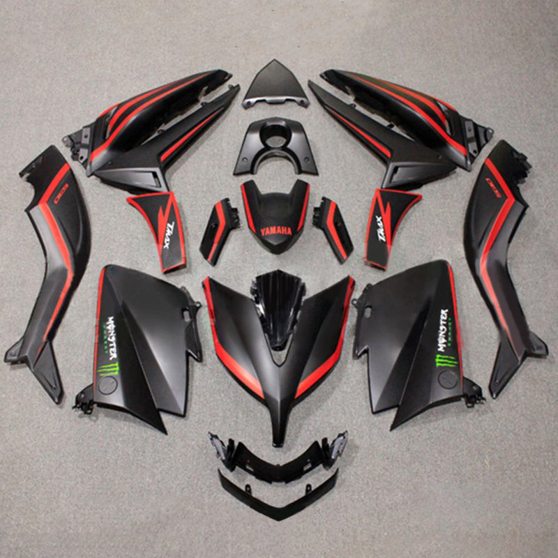 Amotopart Fairing Kit för Yamaha T-Max TMAX530 2015-2016 Kaross ABS