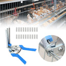 Hog ringtang og 600xM clips Bageværktøj Hæfteklammer Kyllingetrådsbur