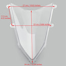 Čelní sklo ABS pro motocykl Honda CBR650R 2019-2022