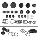 18x tampas de cobertura lateral de alumínio cnc, plugues adequados para bmw r1200gs 2013-2019 genérico