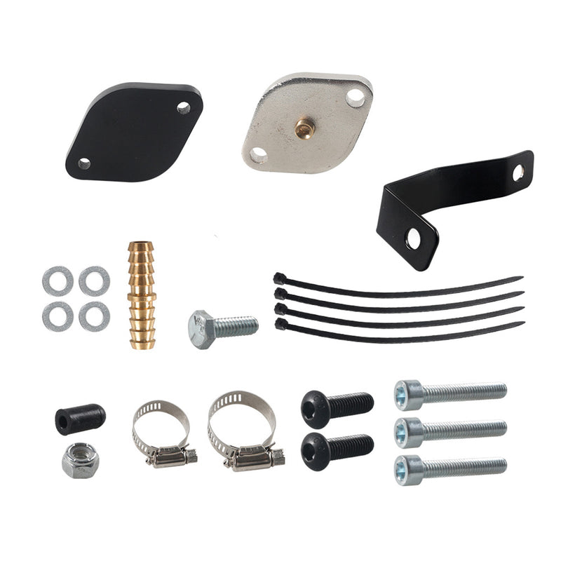 Kit de exclusão EGR com tubo de jato para Ford 6.7L Powerstroke Diesel genérico 2011-2023