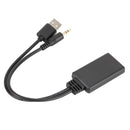 Adaptador receptor Bluetooth5.0 USB 3,5mm Jack estéreo CD Audio para altavoz auxiliar de coche